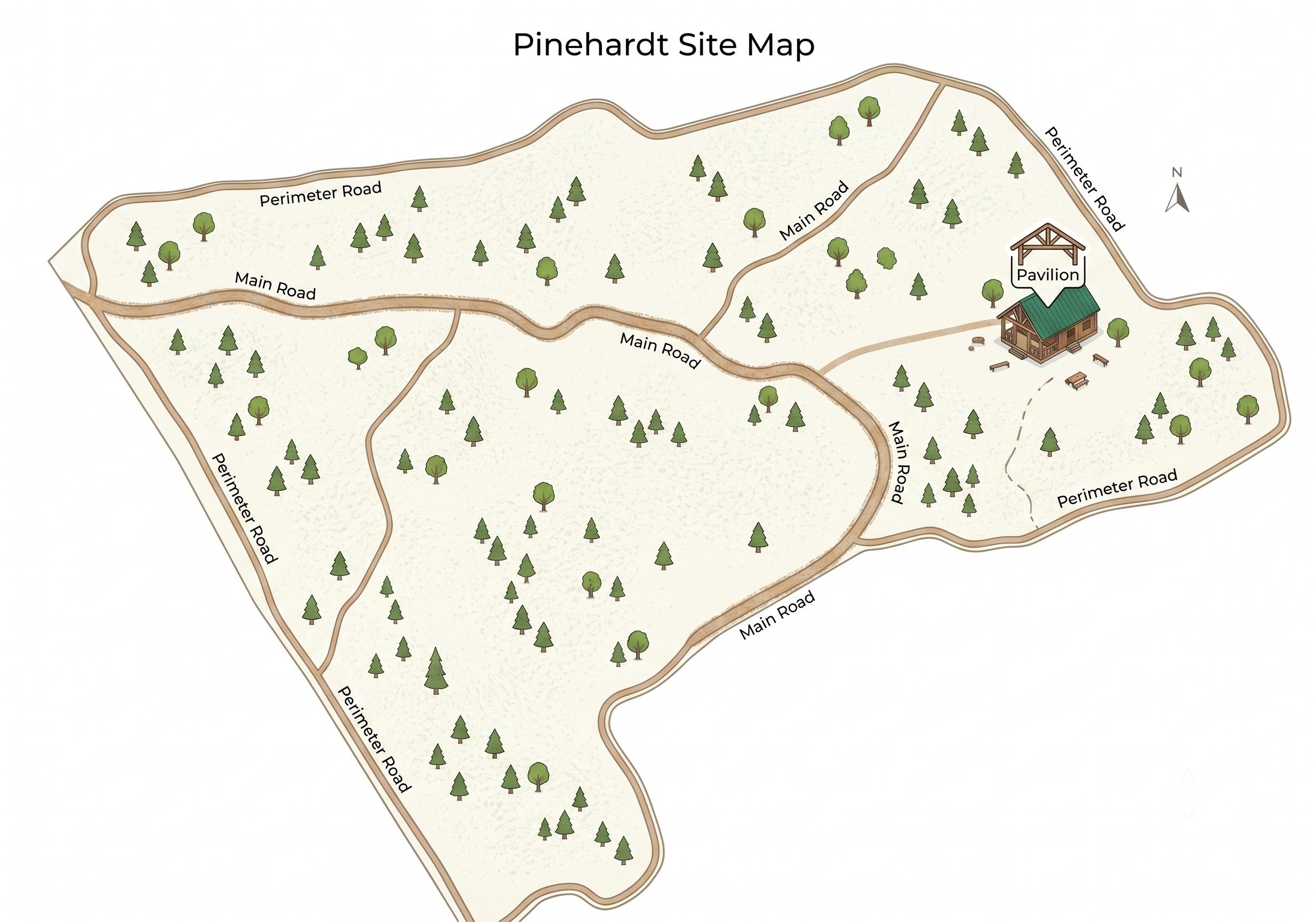 Pinehardt Property Map Layout